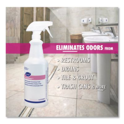 Breakdown Empty Spray Bottle, 32 Oz, Clear, 12/Carton