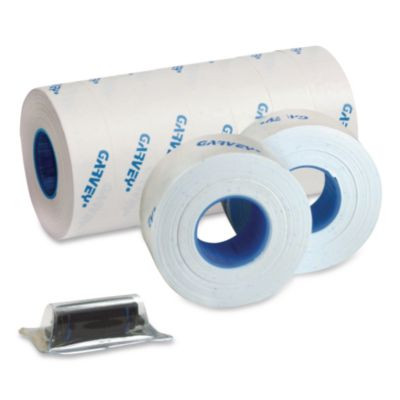 Blank Label, 0.47" x 0.86", White, 1,222 Labels/Roll, 9 Rolls/Pack