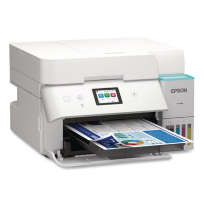 Ecotank Et-4958 Wireless Aio Color Supertank Printer, Copy/Fax/Print/Scan