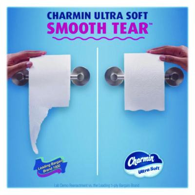 Ultra Soft Bathroom Tissue, Septic Safe, 2-Ply, White, 336 Sheets/Roll, 12 Rolls/Pack