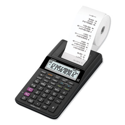 Hr-10Rc Handheld Portable Printing Calculator, Black Print, 1.6 Lines/Sec