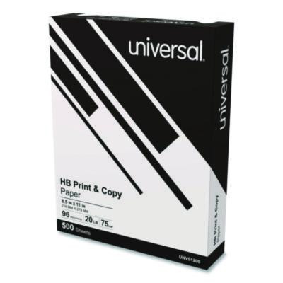 High-Bright Multipurpose Paper, 20 Lb Bond Weight, 8.5 x 11, Bright White, 500 Sheets/Ream, 5 Reams/Carton