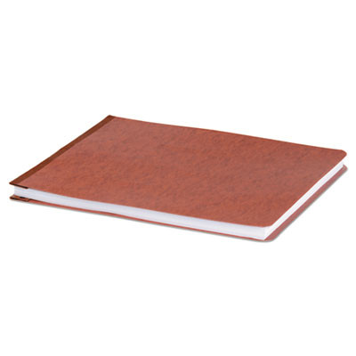 Pressboard Report Cover With Tyvek Reinforced Hinge, Two-Piece Prong Fastener, 2" Capacity, 8.5 X 11, Red/Red