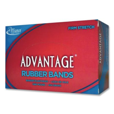 Advantage Multi-Purpose Rubber Band, Size 33, Natural Crepe, 1 Lb Box, 600/Box
