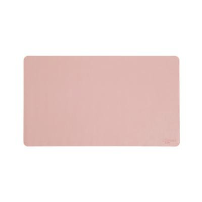 Vegan Leather Desk Pads, 23.6" x 13.7", Light Pink