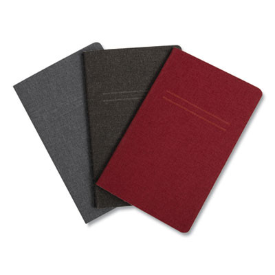 Pocket Journal, 1-Subject, Narrow Rule, Assorted Cover Colors, (48) 5.5 x 3.5 Sheets, 3/Pack