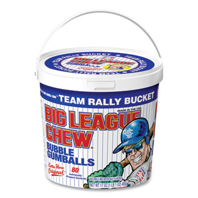 Bubble Gum Balls, Outta' Here Original, 80 Balls/Tub