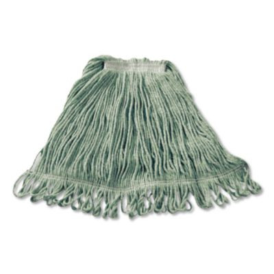 Super Stitch Blend Mop, Green Headband, Cotton/Synthetic, Medium, Green