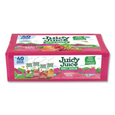 Juice Box Variety Pack, Assorted Flavors, 6.75 Oz. Box, 40/Carton