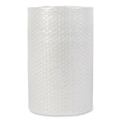 Bubble Packaging, 0.31" Thick, 12" x 125 Ft, Perforated Every 12", Clear, 4/Carton