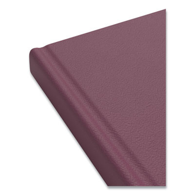 Hardcover Business Journal, 1-Subject, Narrow Rule, Purple Cover, (96) 8 x 5.5 Sheets