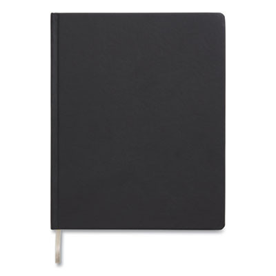 Hardcover Business Journal, 1-Subject, Narrow Rule, Black Cover, (96) 10 x 8 Sheets