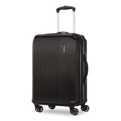 Alliance Se Hardside Spinner Suitcase, 14 x 10 x 22, Bass Black