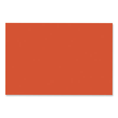 Sunworks Construction Paper, 50 Lb Text Weight, 12 x 18, Orange, 50/Pack
