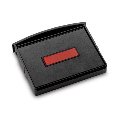 Replacement Ink Pad For 2000 Plus Two-Color Word Daters, Blue/Red
