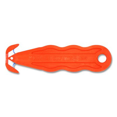 Kurve Blade Plus Safety Cutter, 5.75" Plastic Handle, Orange, 10/Box