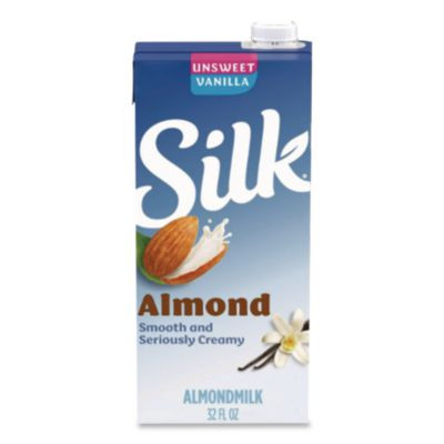 Almond Milk, Unsweetened Vanilla, 32 Oz Aseptic Box