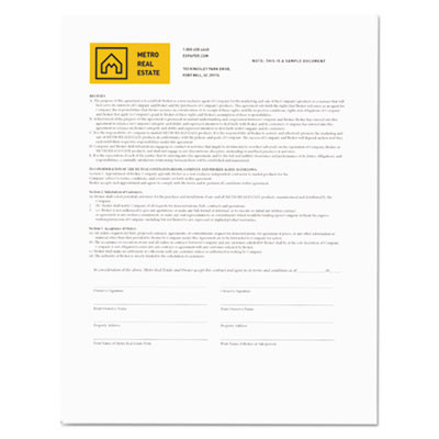 Revolution Digital Carbonless Paper, 1-Part, 8.5 X 11, White, 500/Ream
