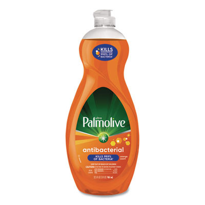 Ultra Antibacterial Dishwashing Liquid, Orange Scent. 32.5 Oz Bottle