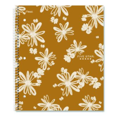 Soft Pedals Spiral Notebook, 1-Subject, Medium/College Rule, Assorted Cover Colors, (80) 11 x 8.5 Sheets, 2/Pack