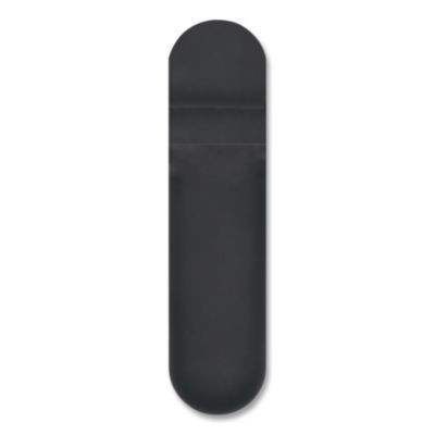 Silicone Travel Pouch, 3 x 1.3 x 9, Black