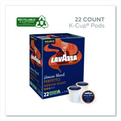 Perfetto Coffee K-Cups, House Blend, 0.41 Oz, 22/Box