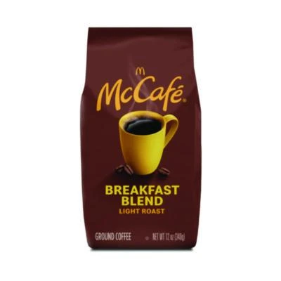 Ground Coffee, Breakfast Blend, 12 Oz Bag