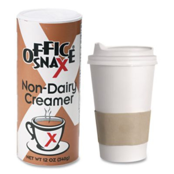 Powdered Non-Dairy Creamer, Regular, 12 Oz Canister
