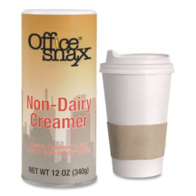 Powdered Non-Dairy Creamer, Regular, 12 Oz Canister