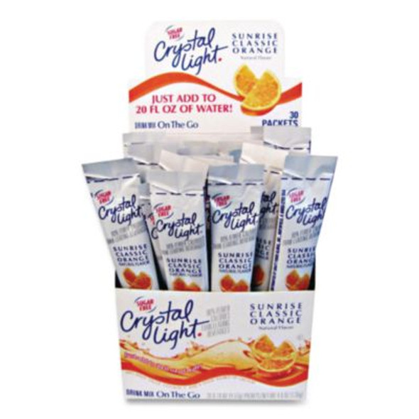 On The Go, Sunrise Orange, 0.16 Oz Packets, 30/Box