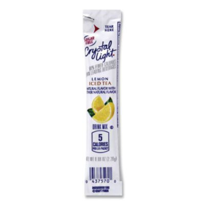 On The Go, Iced Tea, 0.16 Oz Packets, Yields 20 Oz Per Packet, 30/Box