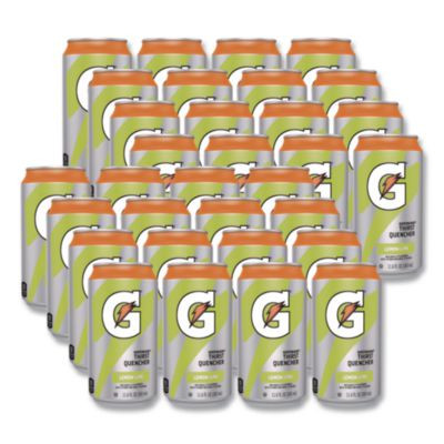 Thirst Quencher Can, Lemon-Lime, 11.6 Oz Can, 24/Carton