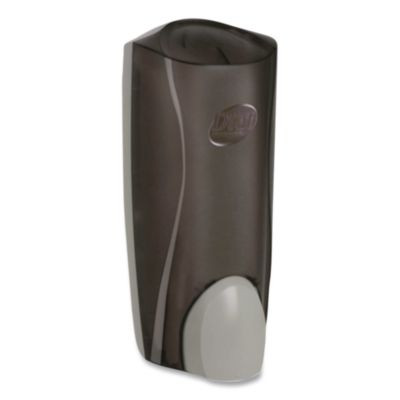 1 Liter Manual Liquid Dispenser, 1 L. 5.1 x 4 x 12.3, Translucent Smoke