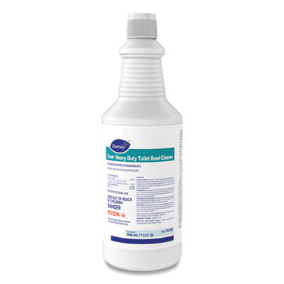 Crew Heavy Duty Toilet Bowl Cleaner, Minty Scent, 32 Oz Squeeze Bottle, 12/Carton