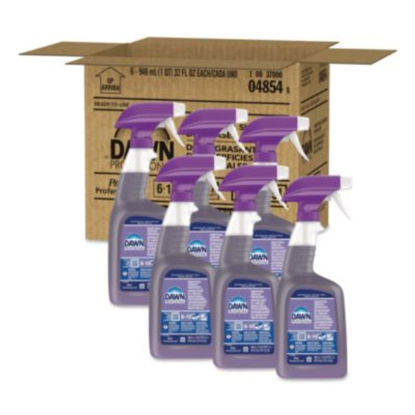 Heavy Duty Degreaser Spray, 32 Oz Bottles, 6 Bottles And 2 Trigger Sprayers/Carton
