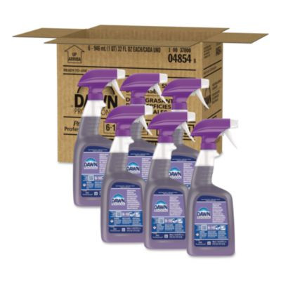 Heavy Duty Degreaser Spray, 32 Oz Bottles, 6 Bottles And 2 Trigger Sprayers/Carton