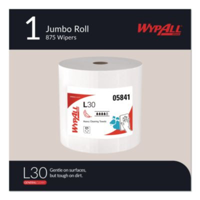 L30 Towels, 12.4 x 12.2, White, 875/Roll