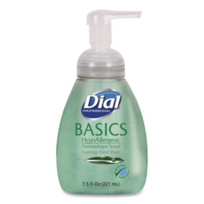 Basics Hypoallergenic Foaming Hand Wash, Honeysuckle Scent, 7.5 Oz