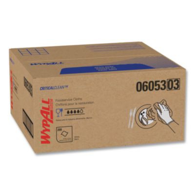 X50 Foodservice Towels, 1/4 Fold, 23.5 x 12.5, White, 200/Carton