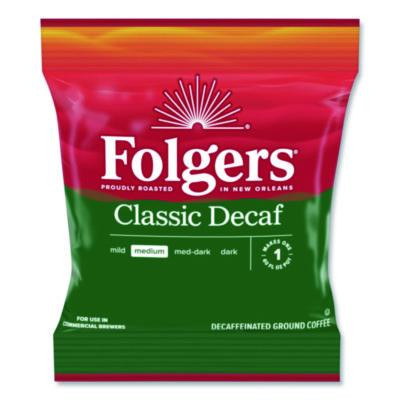 Classic Decaf Ground Coffee Fraction Pack, Classic Roast Decaf, 1.5 Oz, 42/Carton