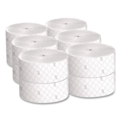 Essential Coreless Jrt, Septic Safe, 2-Ply, 3.75" x 1,150 Ft, White, 12 Rolls/Carton