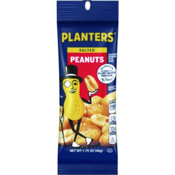 Salted Peanuts, 1.75 Oz, 12/Box