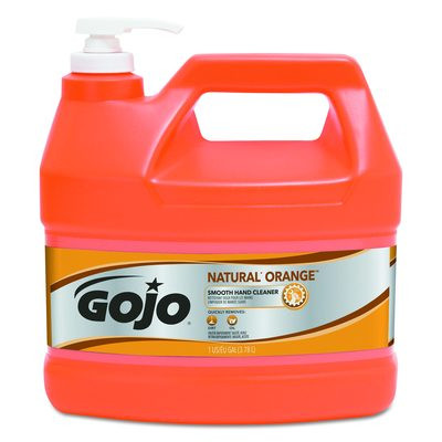 Natural Orange Smooth Hand Cleaner, Citrus Scent, 1 Gal, 4/Carton