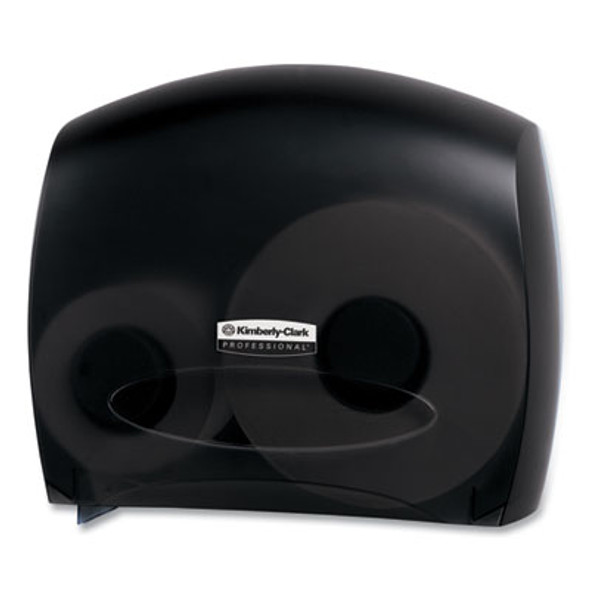 Jrt Jr. Escort Jumbo Bathroom Tissue Dispenser, 13.33 x 5.75 x 16, Smoke