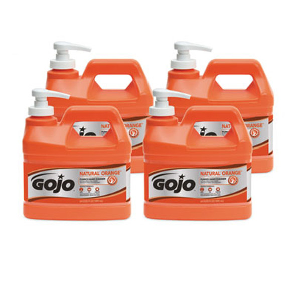 Natural Orange Pumice Hand Cleaner, Citrus Scent, 0.5 Gal