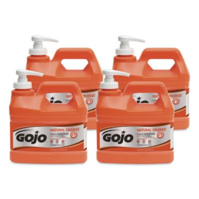 Natural Orange Pumice Hand Cleaner, Citrus Scent, 0.5 Gal
