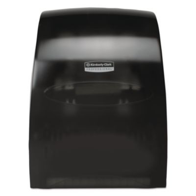 Sanitouch Hard Roll Towel Dispenser, For 1.75" Core, 12.63 x 10.2 x 16.13, Smoke