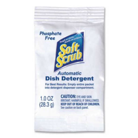 Automatic Dish Detergent, Lemon Scent, Powder, 1 Oz Pack, 200/Carton