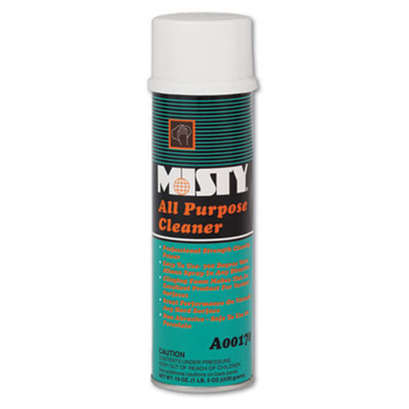 All-Purpose Cleaner, Mint Scent, 19 Oz Aerosol Spray, 12/Carton