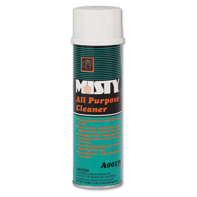 All-Purpose Cleaner, Mint Scent, 19 Oz Aerosol Spray, 12/Carton